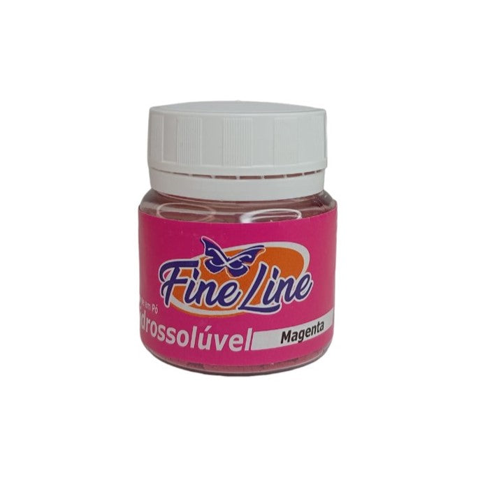 Corante em Pó Hidrossolúvel Magenta 5g-Fine Line