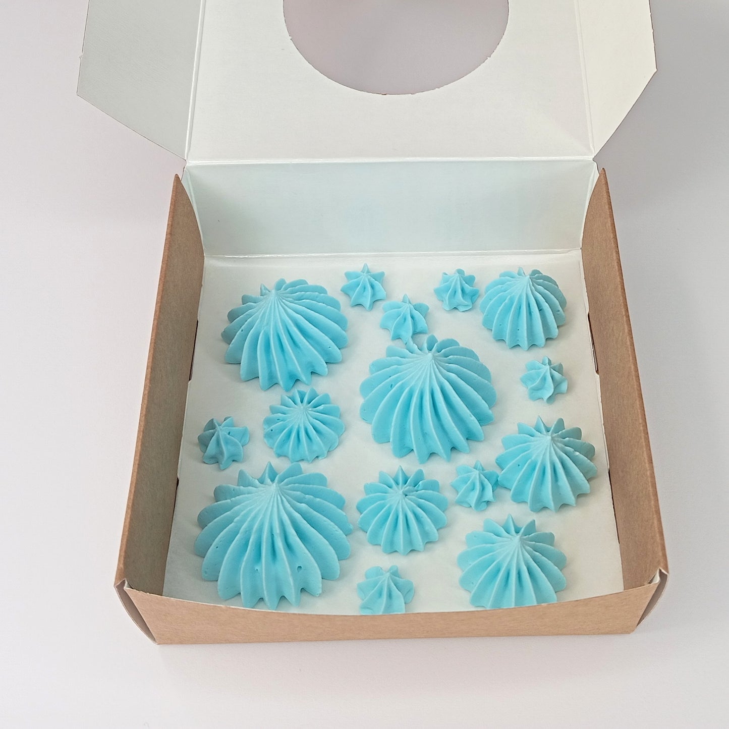 Sweetart Suspiros em Glacê Azuis, conj 15