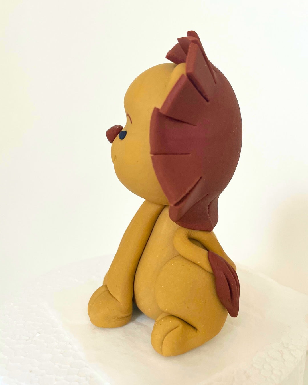 SweetArt Leão Decorativo em Pasta Açúcar