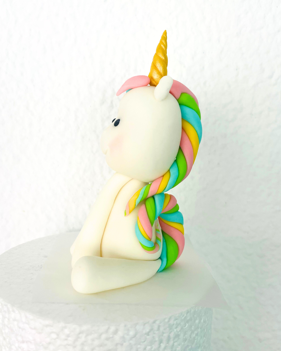 SweetArt Unicórnio Decorativo em Pasta Açúcar