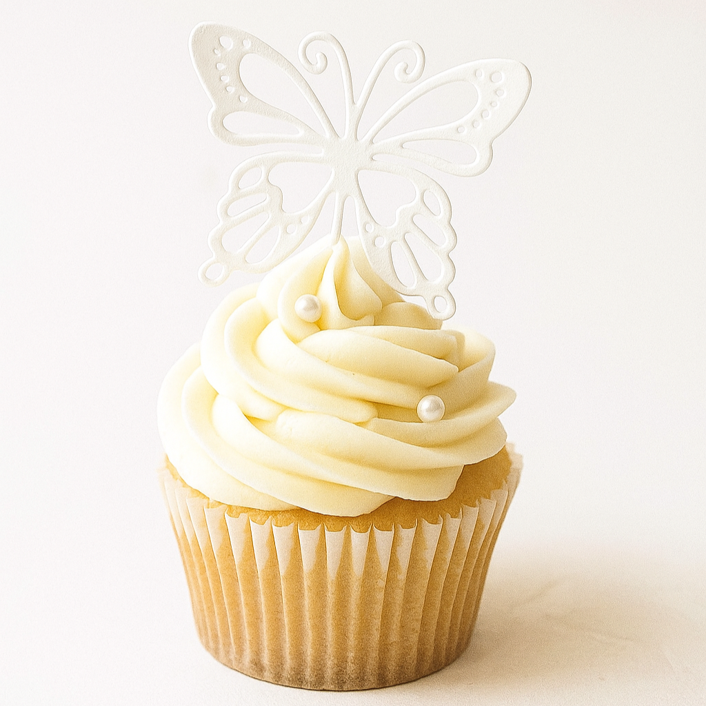 Sweetart Borboleta Decorativa Branca, Conj 3