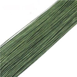 Fio de Florista Verde Escuro 28'' , Conj. de 50 - Azucren