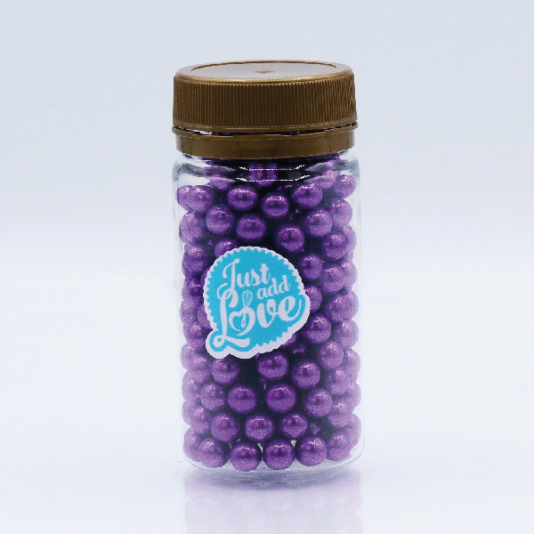 Confetis Perolas Metalizadas Violeta 7mm