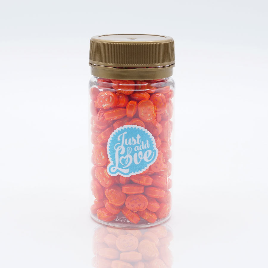 Confetis Abóboras Laranja 65grs
