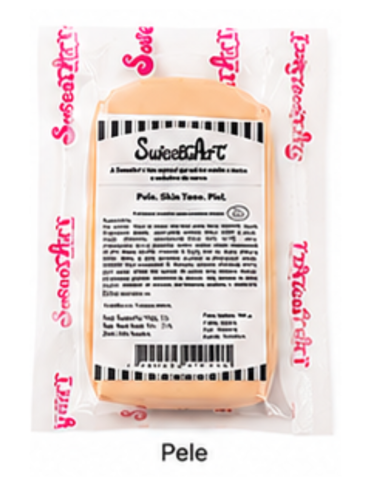 SweetArt Pasta de Açúcar Pêssego/Pele