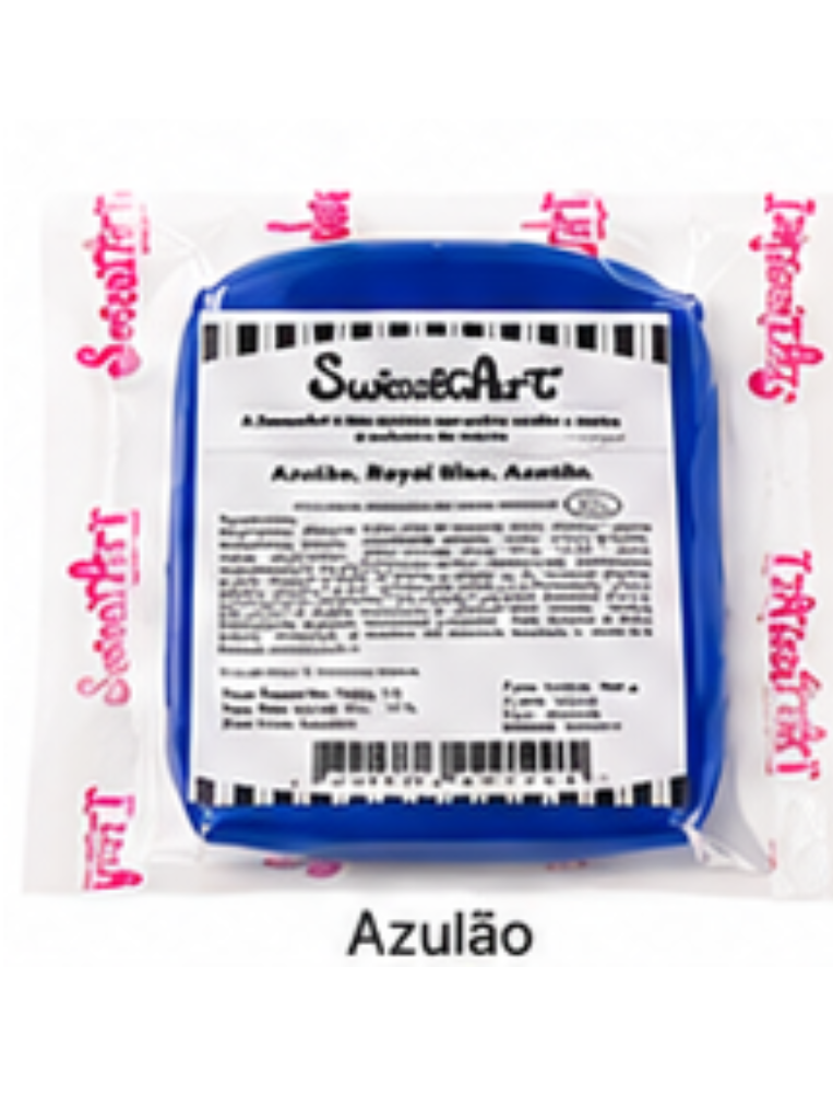 SweetArt Pasta de Açúcar Azulão
