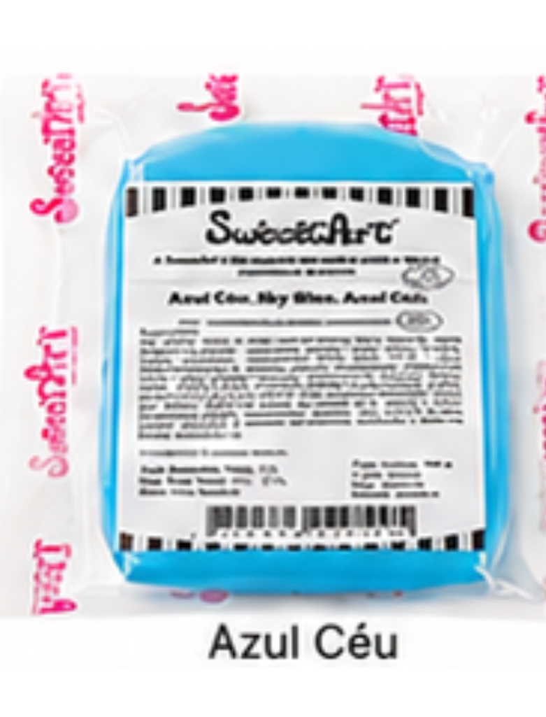 SweetArt Pasta de Açúcar Azul Céu