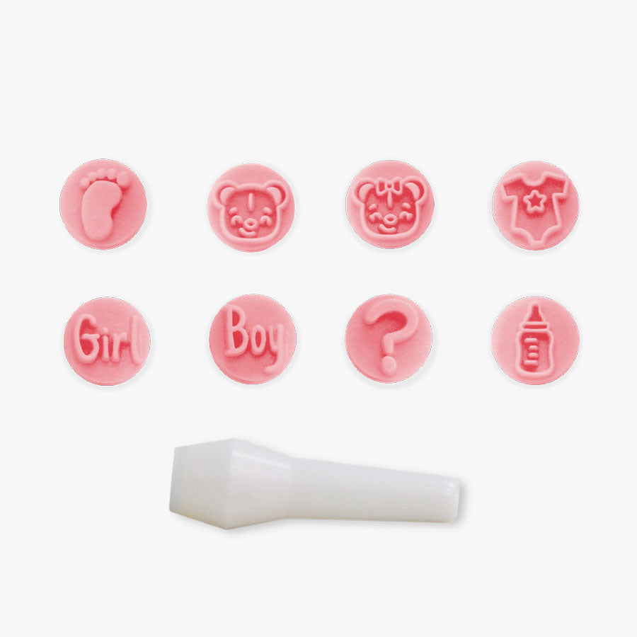 Kit Carimbos Bebé para Brigadeiros