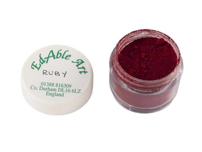 Pó Comestível Vermelho Rubi (Ruby)- PC