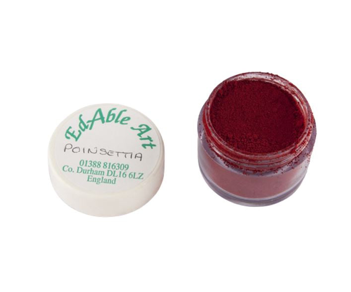 Pó Comestível Vermelho Poinsettia (Poinsettia-PC)