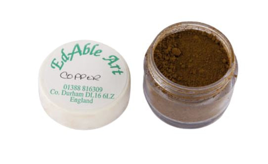 Pó Comestível Castanho Cobre (Copper)- PC