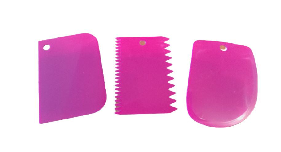 SweetArt Espátulas de Padrões - Conj. de 3