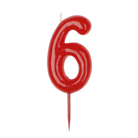 Vela Vermelha Nº6
