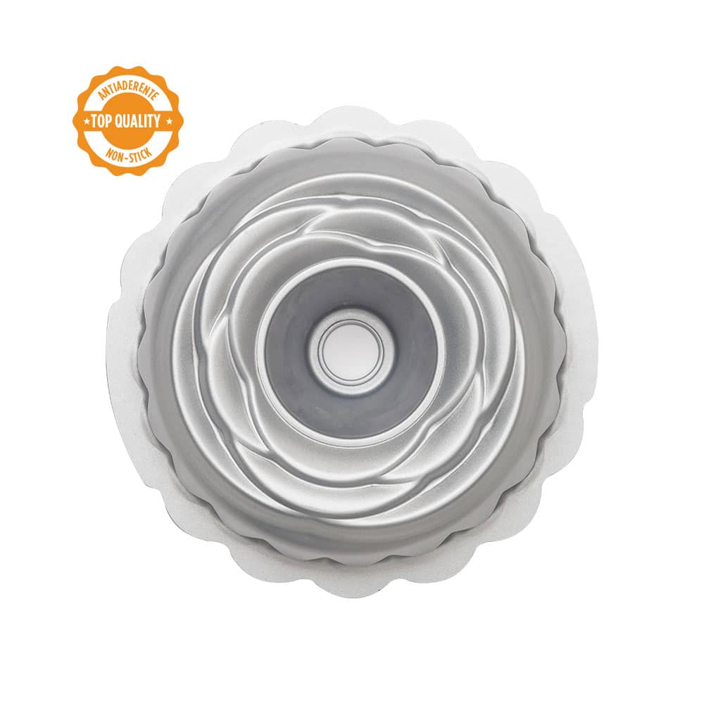 Forma Anti Aderente Rosa 20cm- Decora
