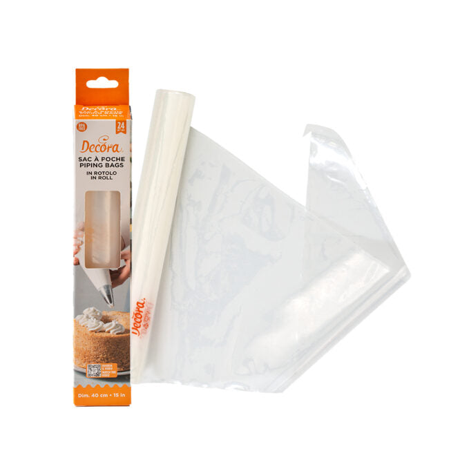 Saco de Pasteleiro Descartável 40cm - Conj. de 24