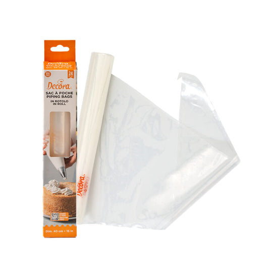 Saco de Pasteleiro Descartável 40cm - Conj. de 24