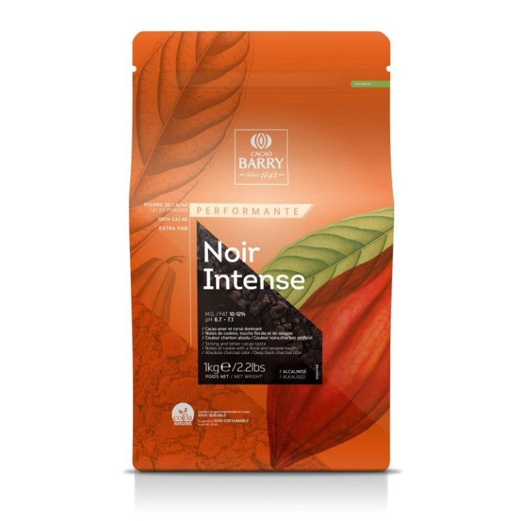 Cacau em Pó Alcalino Noir Intense 1kg - Cacao Barry