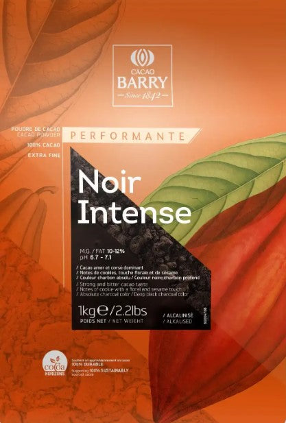 Cacau em Pó Alcalino Noir Intense Cacao Barry - 250g Reembalado