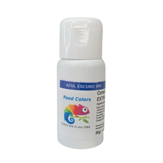 Corante Gel Extra Azul Escuro 25ml- Food Colours