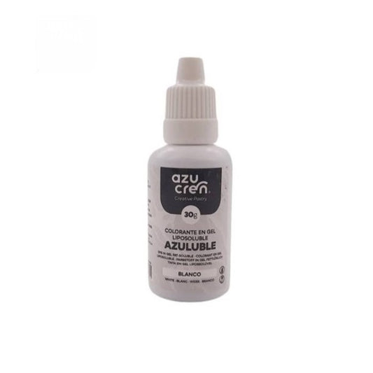 Corante gel lipossolúvel Branco 30ml- Azucren