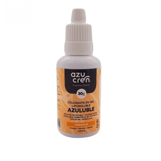 Corante gel lipossolúvel Laranja 30ml - Azucren