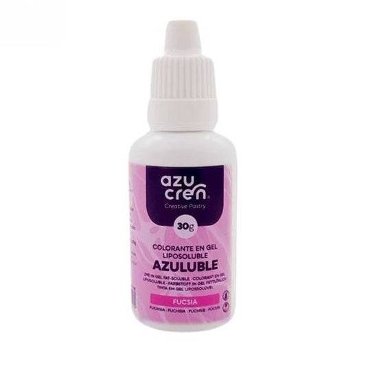 Corante gel lipossolúvel Fúscia 30ml - Azucren