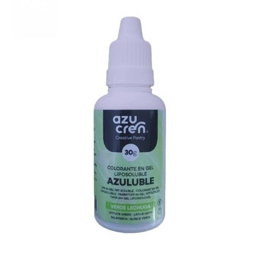 Corante gel lipossolúvel Verde Alface 30ml - Azucren