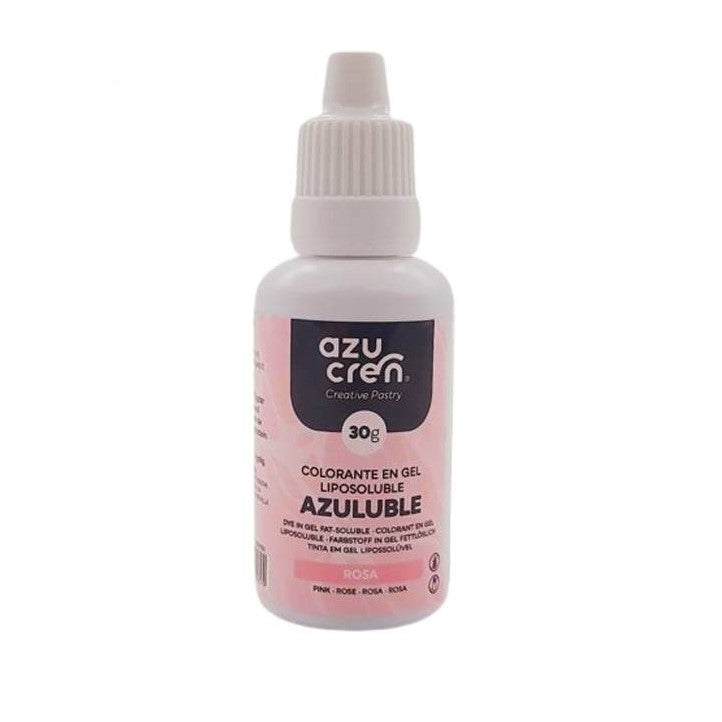 Corante gel lipossolúvel Rosa 30ml - Azucren