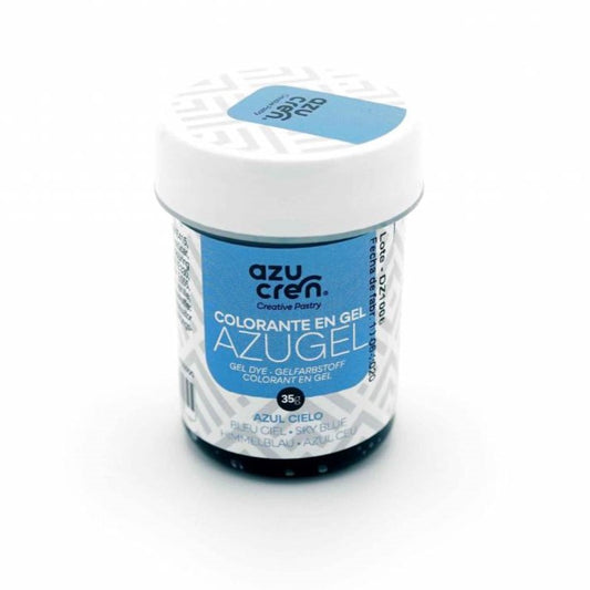 Corante em Gel Azul Céu 35g- Azucren