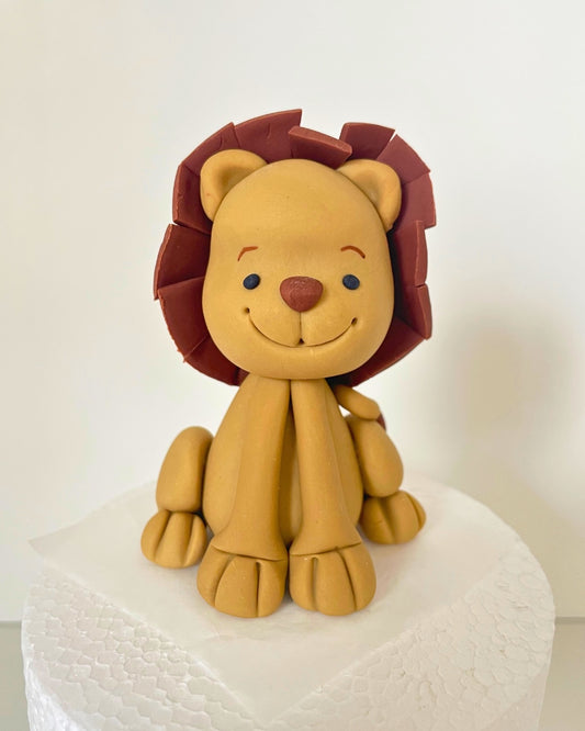 SweetArt Leão Decorativo em Pasta Açúcar