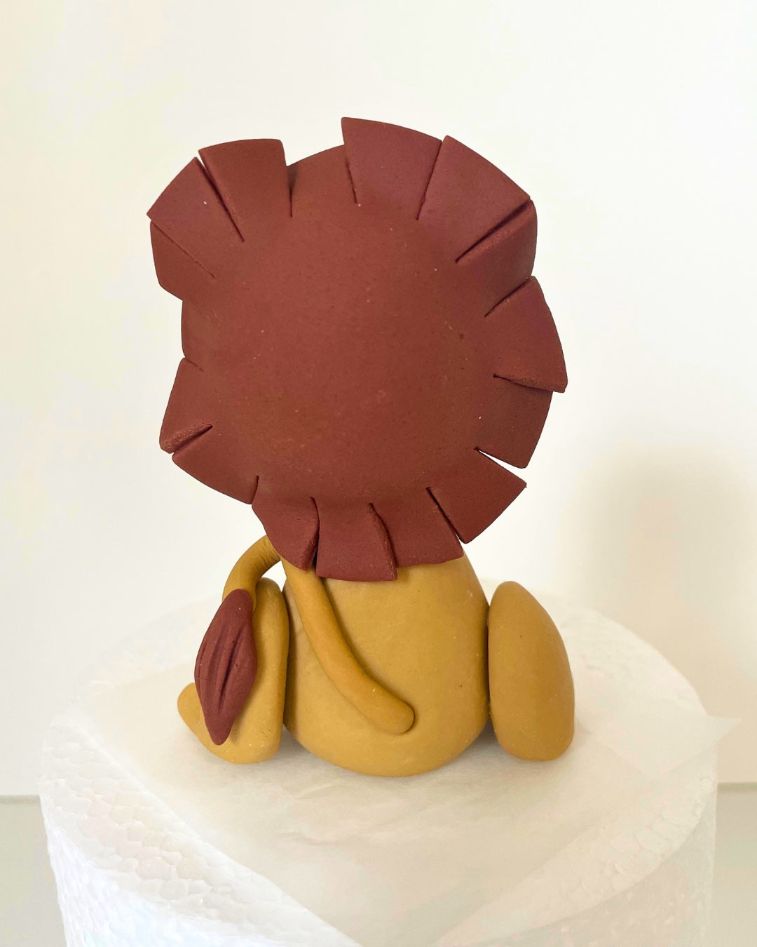 SweetArt Leão Decorativo em Pasta Açúcar