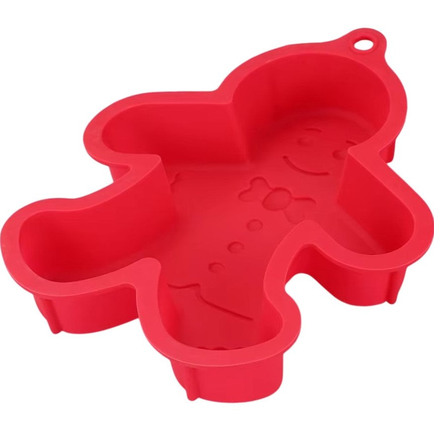 Forma Silicone Boneco Gengibre 23cm