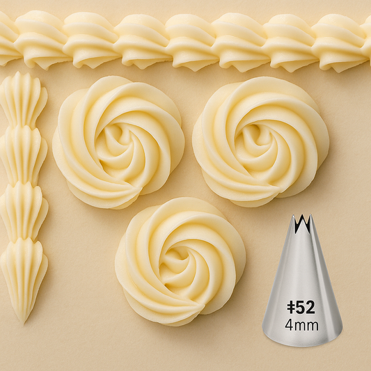 Bico Estrela Fechada #52- 4mm