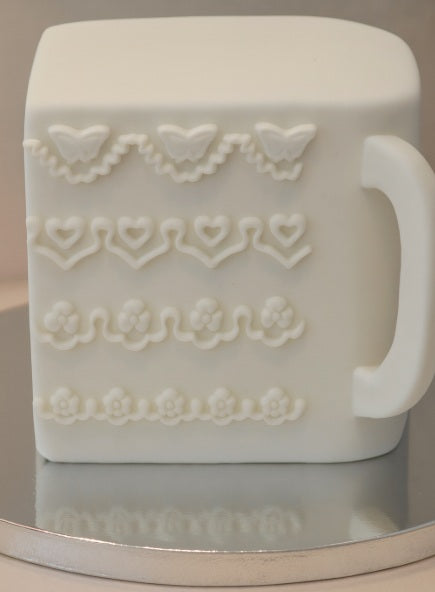 Régua de Padrões Bordados 2 - Borboleta, Coração, Flor