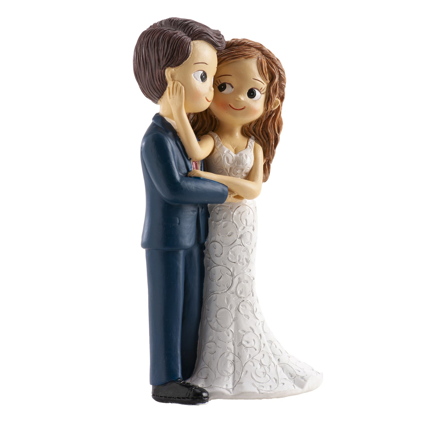 Casal Noivos Laço Nupcial 16cm - Dekora