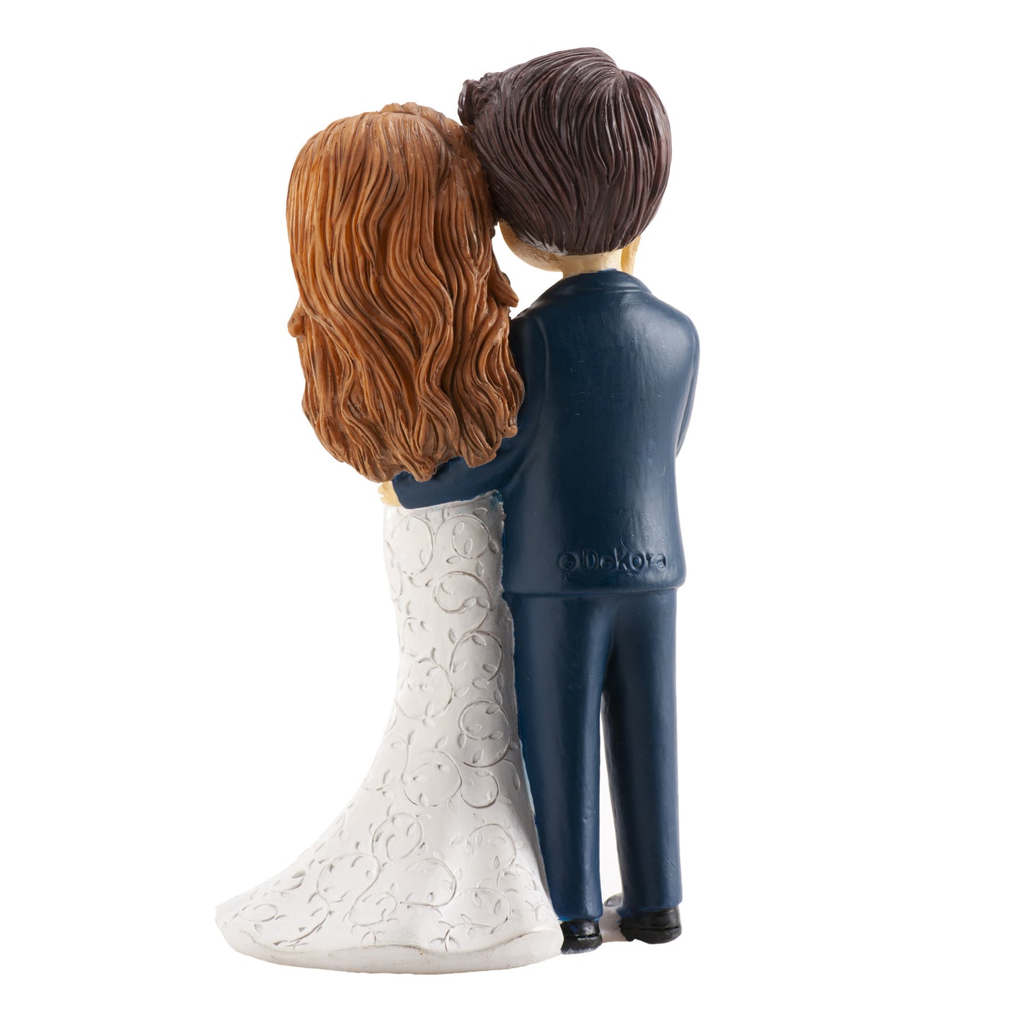 Casal Noivos Laço Nupcial 16cm - Dekora