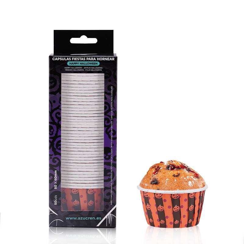 Tacinhas Cupcake Halloween