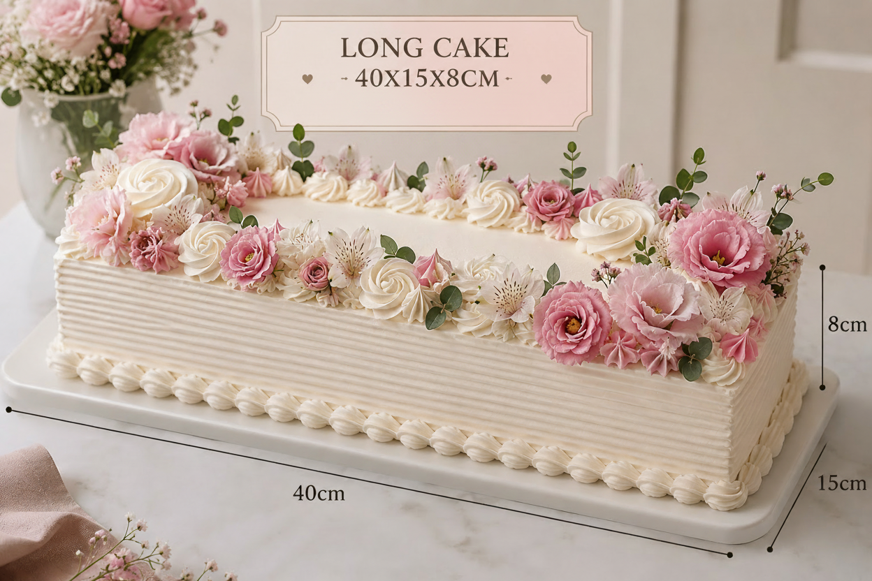 Forma Rectangular Long Cake