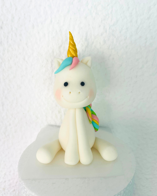 SweetArt Unicórnio Decorativo em Pasta Açúcar