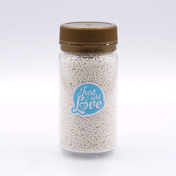 Confetis Missanga Branca 75g