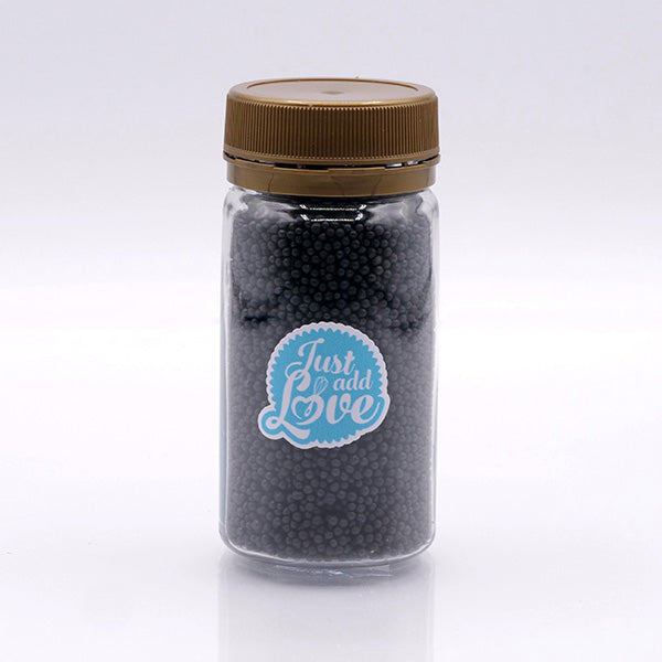 Confetis Missanga Preta 75g