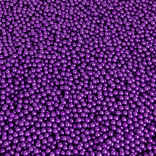 Confetis Perolas Metalizadas Violeta 7mm