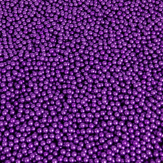 Confetis Perolas Metalizadas Violeta 7mm
