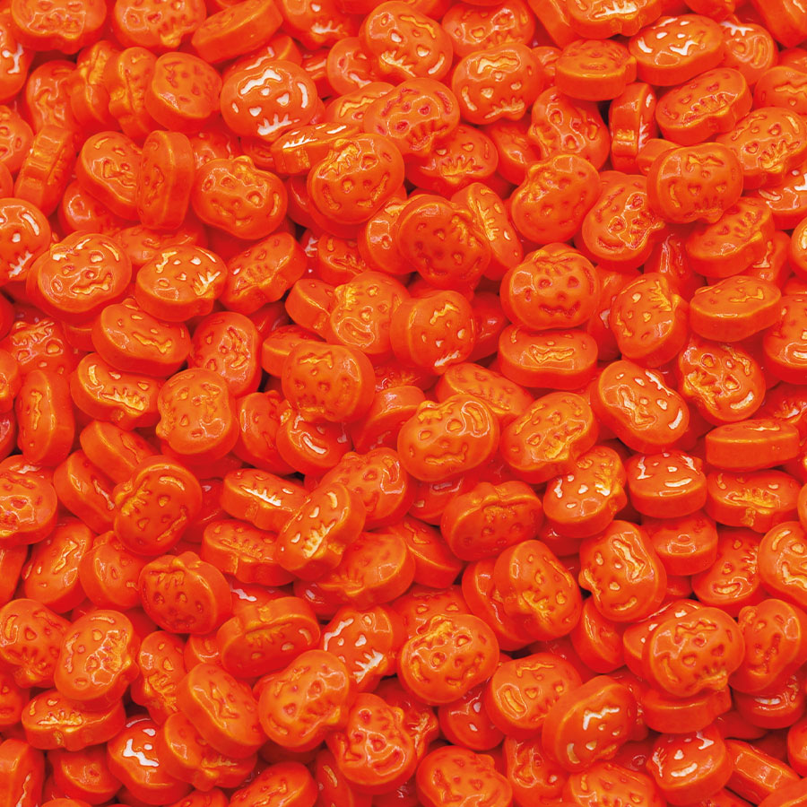 Confetis Abóboras Laranja 65grs