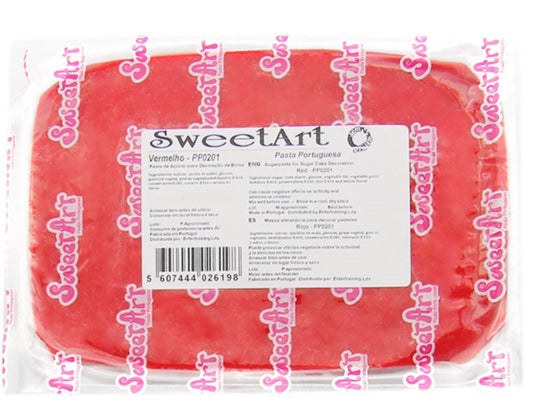 SweetArt Pasta de Açúcar Vermelha