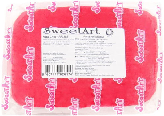 SweetArt Pasta de Açúcar Rosa Choc