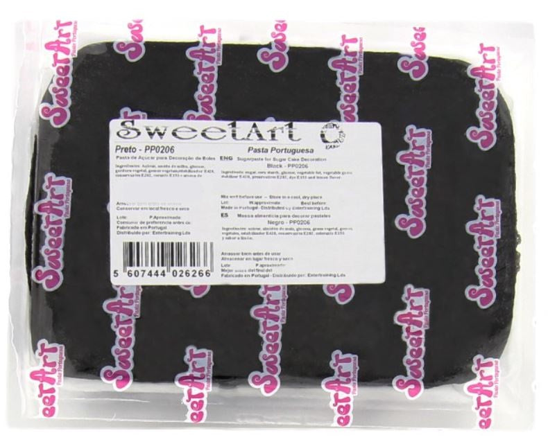 SweetArt Pasta de Açúcar Preta