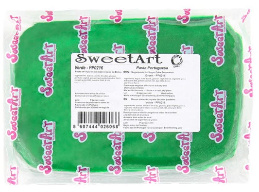 SweetArt Pasta de Açúcar Verde