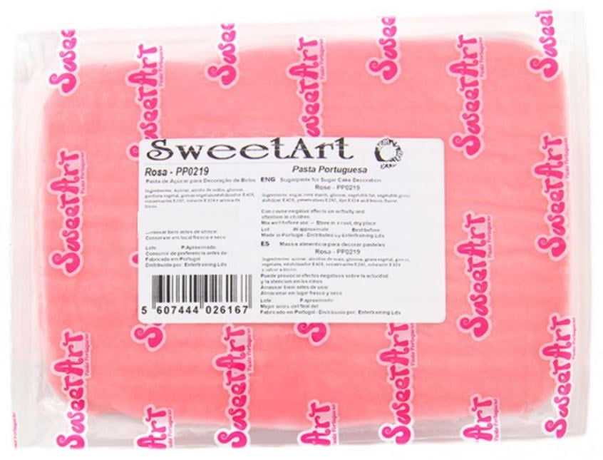 SweetArt Pasta de Açúcar Rosa