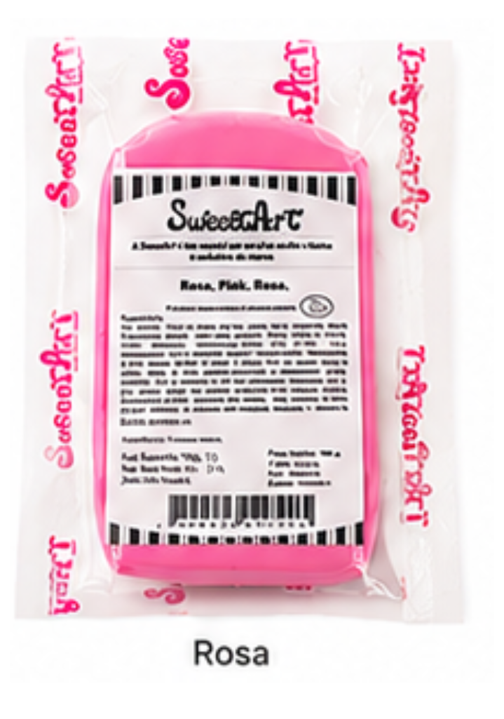 SweetArt Pasta de Açúcar Rosa